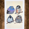 Fat Birds Print